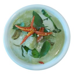 แกงเขียวหวานไก่(กับข้าว)