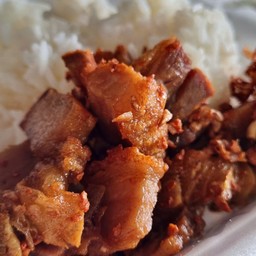 หมูกรอบทอดกะเทียม