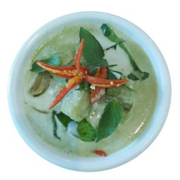 แกงเขียวหวานหมู(กับข้าว)