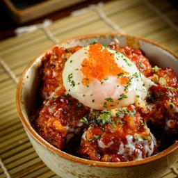 ข้าวไก่ทอดซอสบอนชอน