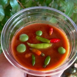 น้ำพริกกะปิแมงดา (ถ้วย)