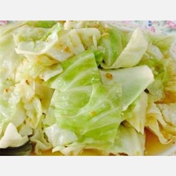 กะหล่ำผัดเต้าเจี้ยว