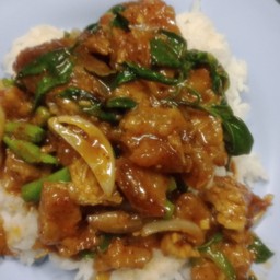 พริกเผาหมูกรอบ
