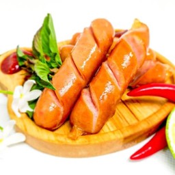 ไส้กรอกหมู Japanese primium grade 4 ชิ้น