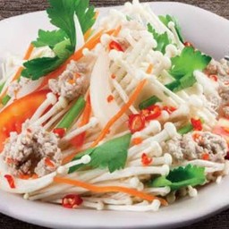 ยำเห็ดเข็มทอง