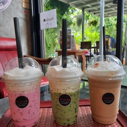 นมเย็น(สีชมพู)