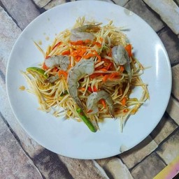 ตำไทยกุ้งสด