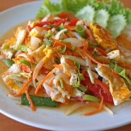 ยำไข่ดาว