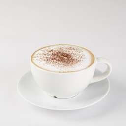 Hot cappuccino