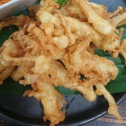 เห็ดรวมทอดกรอบเจ