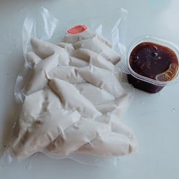 ลูกชิ้นปลานิ่มสด (ทอดทานเอง)