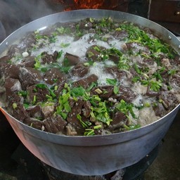 แกงจืดเลือดหมูหมูสับ