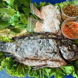 เมี่ยงปลานิล 160 บ.