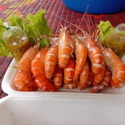 กุ้งเผา 200 บ.