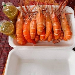 กุ้งเผา 100 บ.