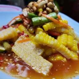 ตำข้าวโพดเจ