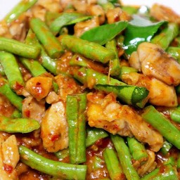 ข้าว พริกแกงไก่