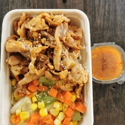 หมูเกาหลีผัดเนย