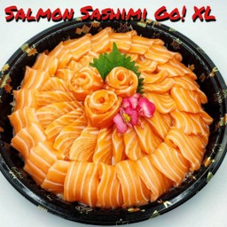 Salmon sashimi Go! XL