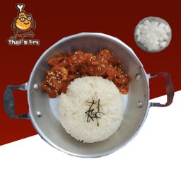 ข้าวหน้าหมูเกาหลี