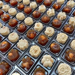 วุ้นลำไยแบบ 2 ชิ้น