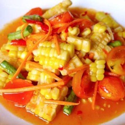 ตำข้าวโพด