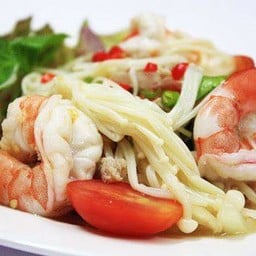 ยำเห็ดเข็มทอง