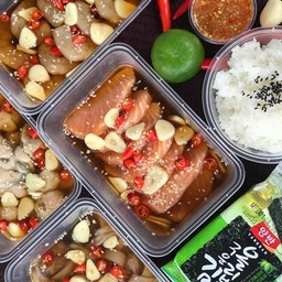 ยกทัพทะเลดอง(4 กล่อง)ฟรีข้าว 1 ถ้วย