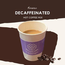 กาแฟดีแคฟลาเต้ร้อน(Korean decaffeinated hot latte)