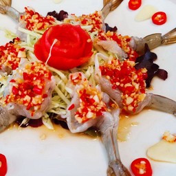 กุ้งแช่น้ำปลา