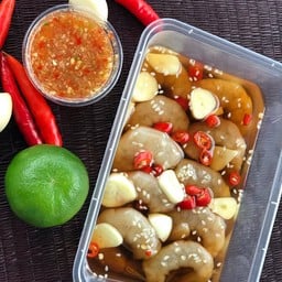 (กล่องใหญ่) กุ้งดองซีอิ๊วเกาหลี