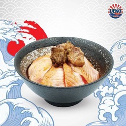 Aburi Salmon Foie Gras Don