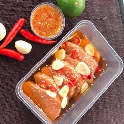 (กล่องใหญ่) แซลมอนดองซีอิ๊วเกาหลี