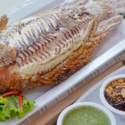 เมี่ยงปลานิลย่าง