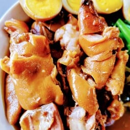 ข้าวขาหมู คากิ+ไข่