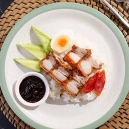 ข้าวหมูกรอบ