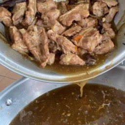 ซี่โครงหมูอบ ( กับล้วน ) 200g