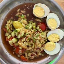 ตำแตงไข่ต้ม