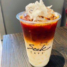 ชาไทยมะพร้าวลาเต้