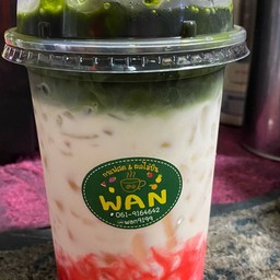 ชาเขียวสตอ นมสดเย็น