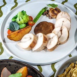 สเต็กไก่ม้วนซูวี