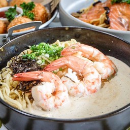 พาสต้าโชยุกุ้ง