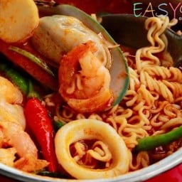 มาม่าต้มยำทะเล(น้ำใสหรือน้ำข้น)