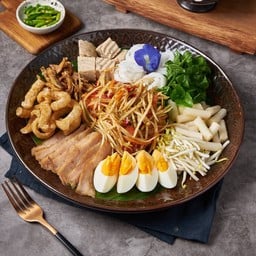 ตำยกถาด (ปกติ ใส่ปลาร้า)