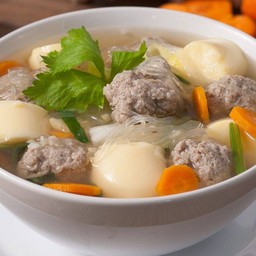 ต้มจืดเต้าหู้หมูสับ