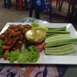 หมูแดด+ปลาร้าสับ