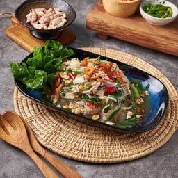 ยำวุ้นเส้นโบราณหมูสับ