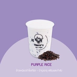 โยเกิร์ตข้าวเหนียวดำ