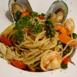 สปาเกตตี้ขี้เมาซีฟู้ด