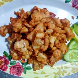 ไก่กะเทียม